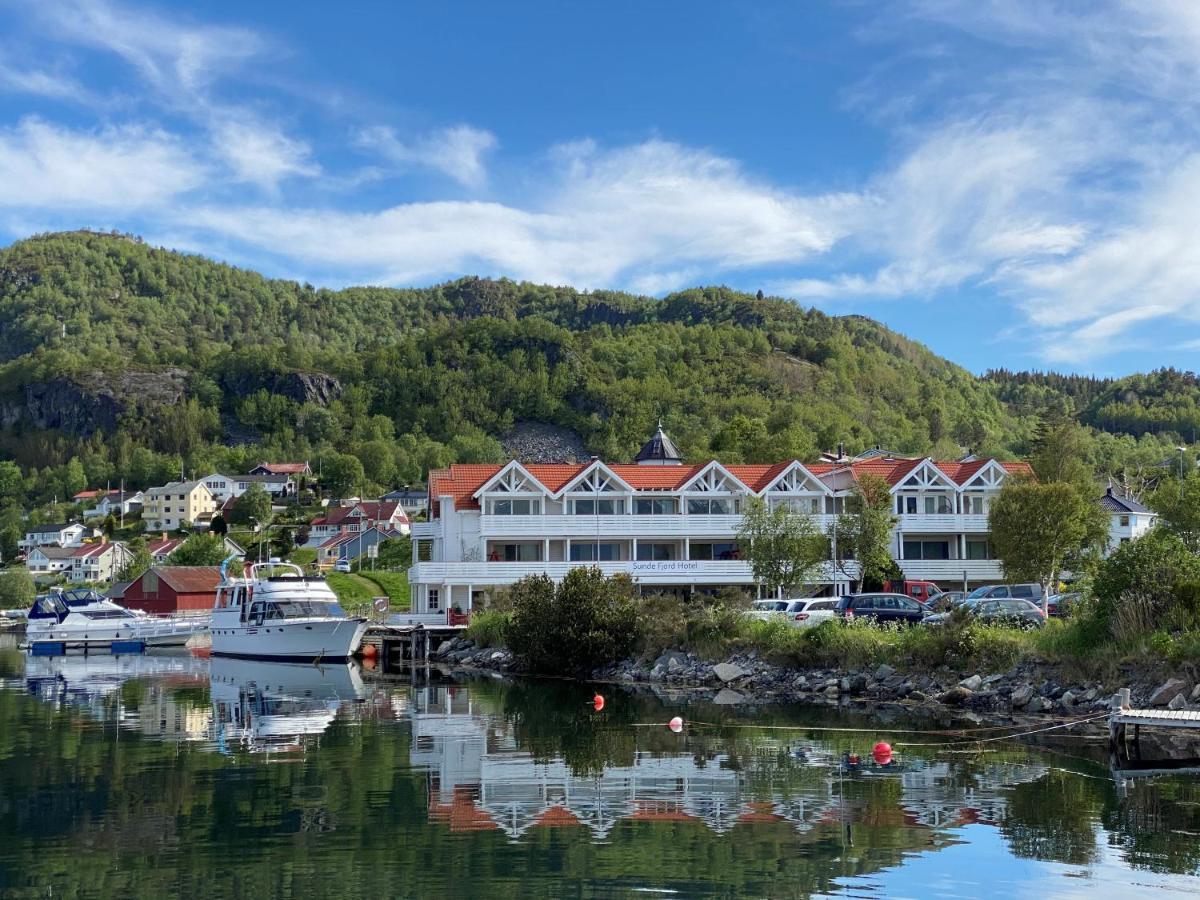 Sunde Fjord Hotel, Free And Easy Parking Solavagen المظهر الخارجي الصورة